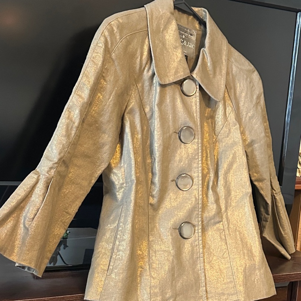 Shimmering Gold Women's Blazer